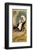 F.I.A.T., Fabbrica Italiana di Automobili-G^ Carpanetto-Framed Art Print