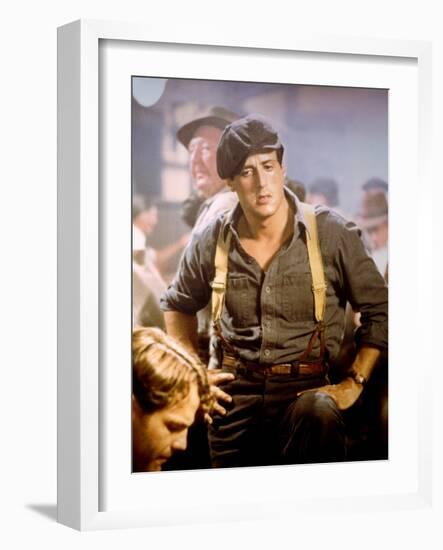 F.I.S.T., 1978 directed by NORMAN JEWISON Sylvester Stallone (photo)-null-Framed Photo