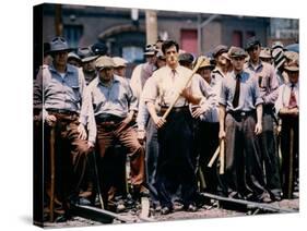 F.I.S.T., 1978 directed by NORMAN JEWISON Sylvester Stallone (photo)-null-Stretched Canvas