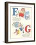 F is for Fish, G is for Games-null-Framed Art Print