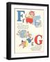 F is for Fish, G is for Games-null-Framed Art Print