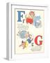 F is for Fish, G is for Games-null-Framed Art Print