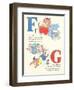 F is for Fish, G is for Games-null-Framed Art Print