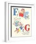 F is for Fish, G is for Games-null-Framed Art Print