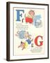 F is for Fish, G is for Games-null-Framed Art Print