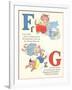 F is for Fish, G is for Games-null-Framed Art Print