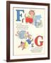 F is for Fish, G is for Games-null-Framed Art Print