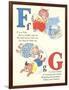 F is for Fish, G is for Games-null-Framed Art Print