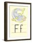 F Is for Fish-null-Framed Art Print