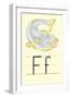 F Is for Fish-null-Framed Art Print