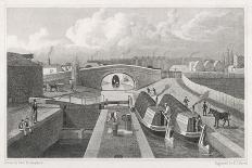 Regent's Canal East Entrance at Islington Tunnel-F.j. Havell-Art Print