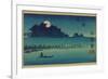 F?keiga-Ando Hiroshige-Framed Premium Giclee Print