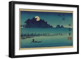 F?keiga-Ando Hiroshige-Framed Art Print