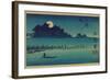 F?keiga-Ando Hiroshige-Framed Art Print