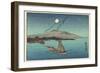 F?keiga-Ando Hiroshige-Framed Art Print