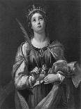 St Catherine, 19th Century-F Knolle-Mounted Giclee Print