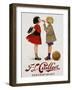 F-L Cailler's Chocolat Au Lait Chocolate Advertisement Poster-null-Framed Premium Giclee Print