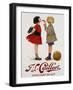 F-L Cailler's Chocolat Au Lait Chocolate Advertisement Poster-null-Framed Premium Giclee Print