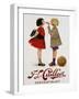 F-L Cailler's Chocolat Au Lait Chocolate Advertisement Poster-null-Framed Premium Giclee Print