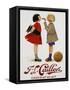 F-L Cailler's Chocolat Au Lait Chocolate Advertisement Poster-null-Framed Stretched Canvas