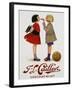 F-L Cailler's Chocolat Au Lait Chocolate Advertisement Poster-null-Framed Giclee Print