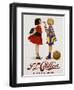 F-L Cailler's Chocolat Au Lait Chocolate Advertisement Poster-null-Framed Giclee Print