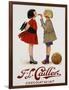 F-L Cailler's Chocolat Au Lait Chocolate Advertisement Poster-null-Framed Giclee Print