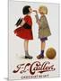 F-L Cailler's Chocolat Au Lait Chocolate Advertisement Poster-null-Mounted Giclee Print