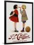 F-L Cailler's Chocolat Au Lait Chocolate Advertisement Poster-null-Framed Giclee Print