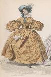 Striped Dress 1840S-F Lix-Art Print