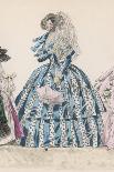 1882 Depiction of 1840s Fashions-F. Lix-Art Print