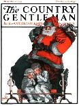 "Santa Overhears," Country Gentleman Cover, December 22, 1923-F. Lowenheim-Giclee Print