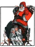 "Santa Overhears,"December 22, 1923-F. Lowenheim-Giclee Print