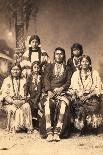 Chief Joseph and Family Members, Circa 1877-F.M. Sargent-Stretched Canvas