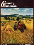 "Wheat Harvest," Country Gentleman Cover, July 1, 1945-F.P. Sherry-Stretched Canvas