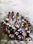 The Hopi Flute Ceremony-F Seth-Stretched Canvas