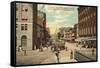 F Street, Us Treasury-null-Framed Stretched Canvas