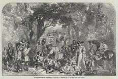Fete Champetre in the Time of Charles II-F. Tayler-Giclee Print