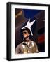 F.W. Hunter, World War II Army Test Pilot, circa 1942-Alfred T^ Palmer-Framed Photo