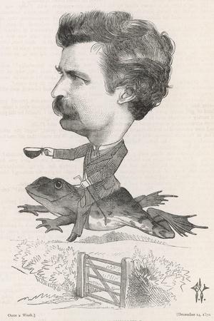 Mark Twain, Riding Frog