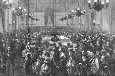 'The Gambling Table at Hombourg', 1871-F Wentworth-Giclee Print