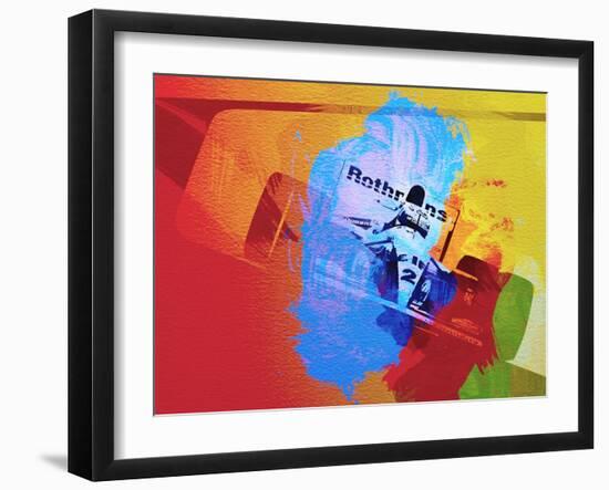 F1 Racing-NaxArt-Framed Art Print