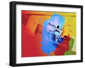 F1 Racing-NaxArt-Framed Art Print