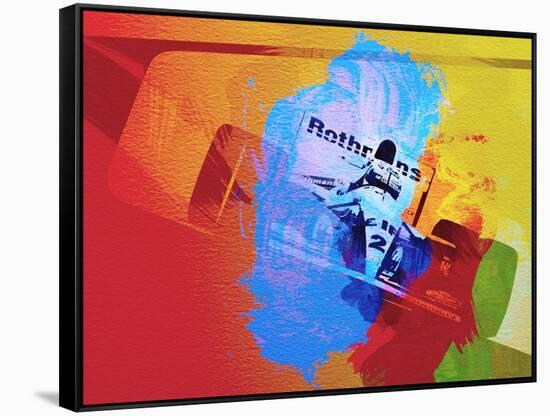 F1 Racing-NaxArt-Framed Stretched Canvas