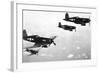 F4U Corsair Planes, Us Airforce, Used from 1943-null-Framed Photo