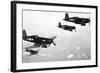 F4U Corsair Planes, Us Airforce, Used from 1943-null-Framed Photo