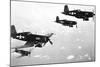 F4U Corsair Planes, Us Airforce, Used from 1943-null-Mounted Photo