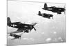 F4U Corsair Planes, Us Airforce, Used from 1943-null-Mounted Photo