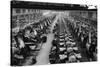 F4U Corsair Production Line-null-Stretched Canvas