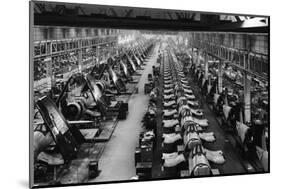F4U Corsair Production Line-null-Mounted Photographic Print